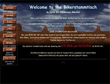 Tablet Screenshot of bikerstammtisch.com
